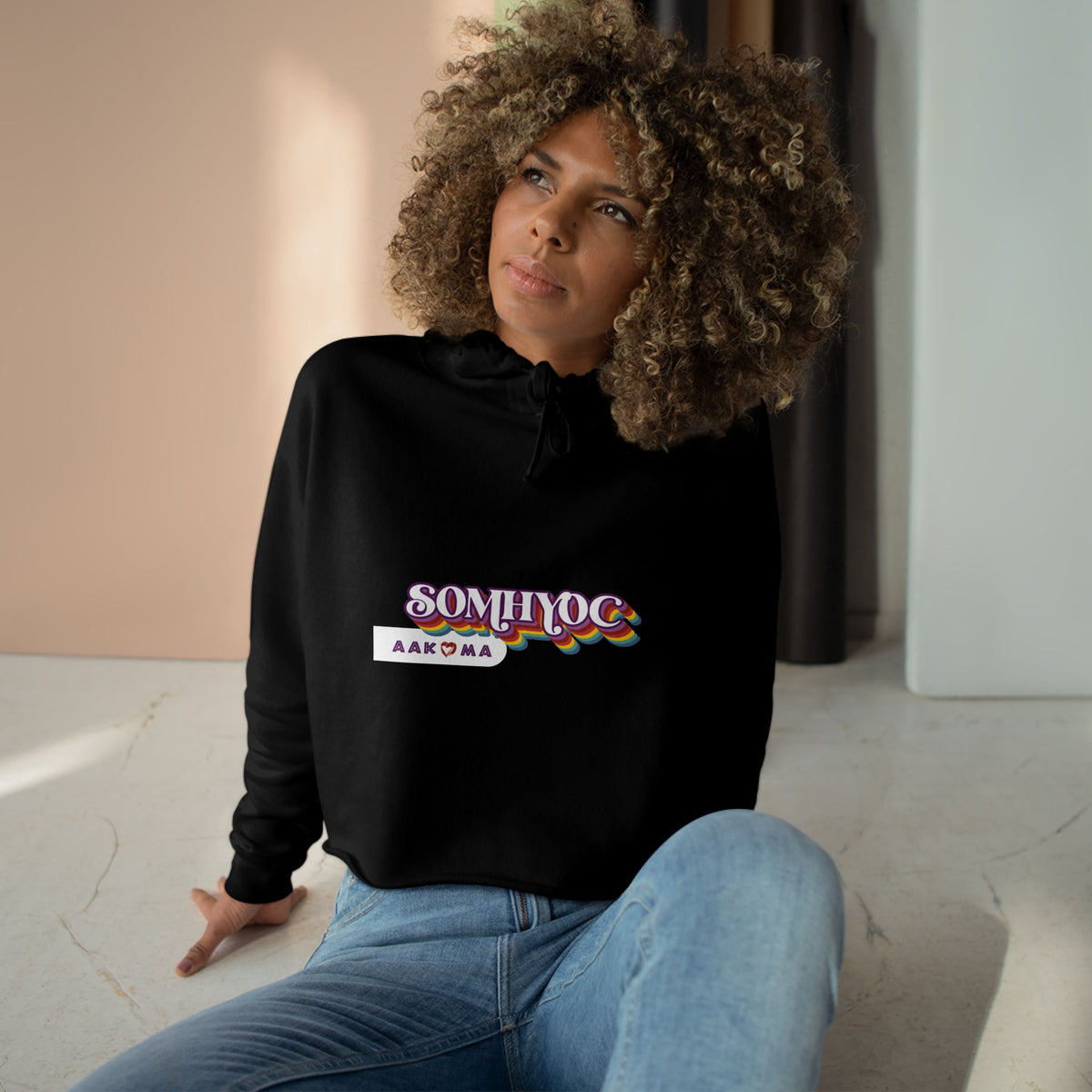 SOMHYOC Crop Hoodie