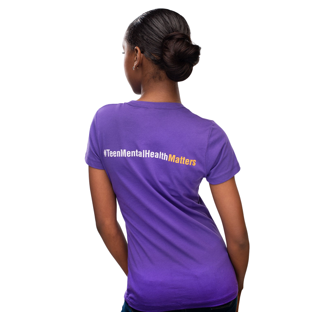 Women T-Shirt – Fitted- #TeenMentalHealthMatters
